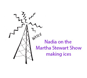 Nadia on the Martha Stewart Show